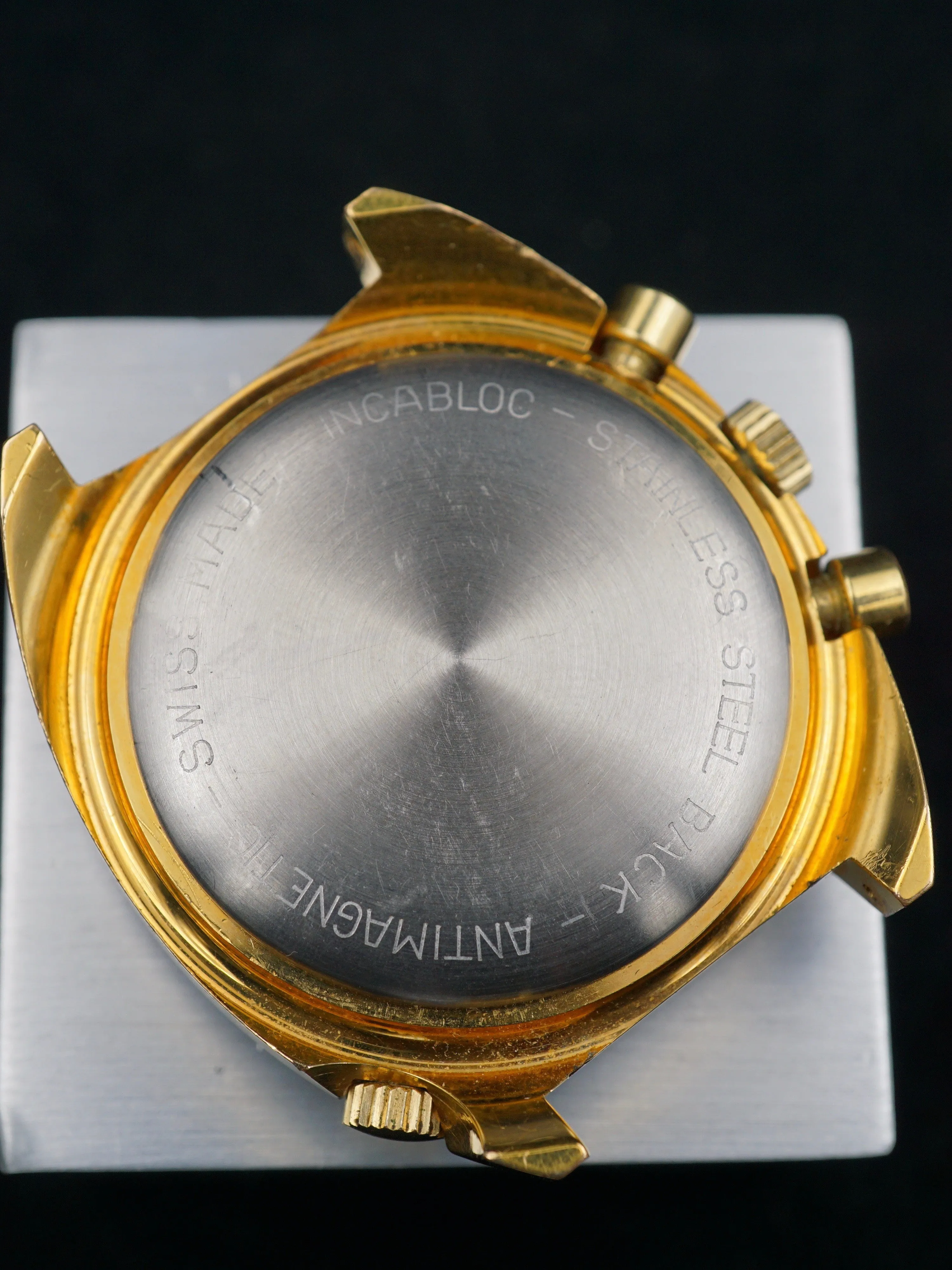 1970 Wakmann Breitling Regatta Ref. 9804 Yatching Chronograph (Gold Cap)