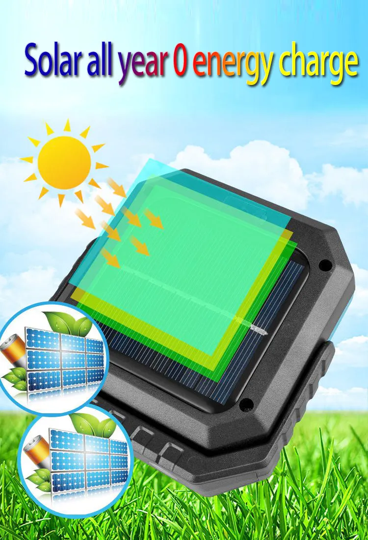 20W Solar Powered Magnetic Camping Light Fa-601