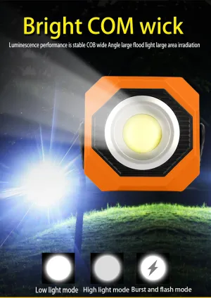 20W Solar Powered Magnetic Camping Light Fa-601
