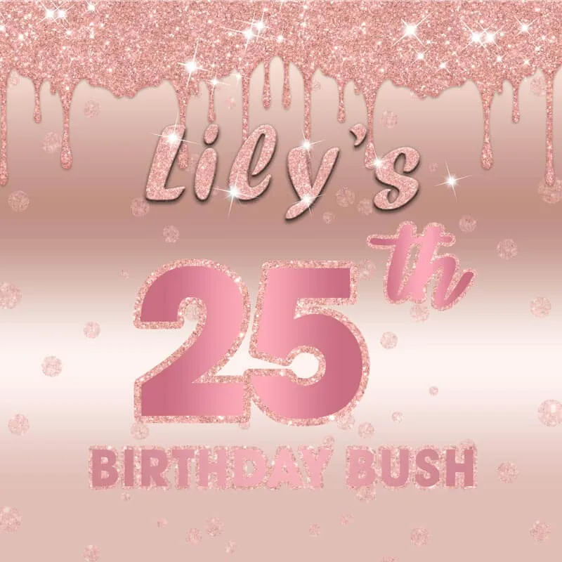 21st Birthday Backdrop 21st Bday Decoration Banner