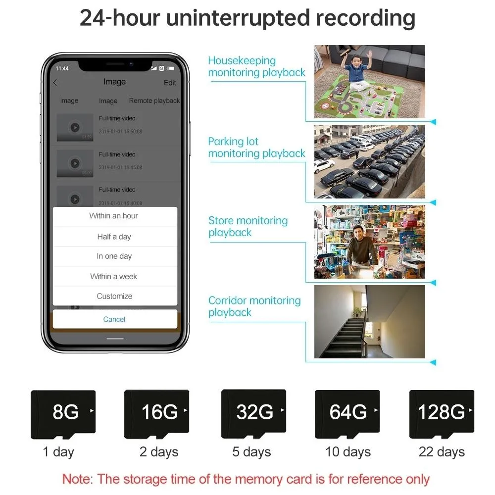 2MP 5G Dual Frequency Bulb Camera | Two-Way Voice | Intercom | White