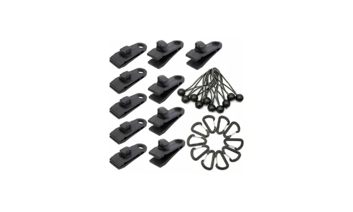 30 Piece Outdoor Tarp Clips