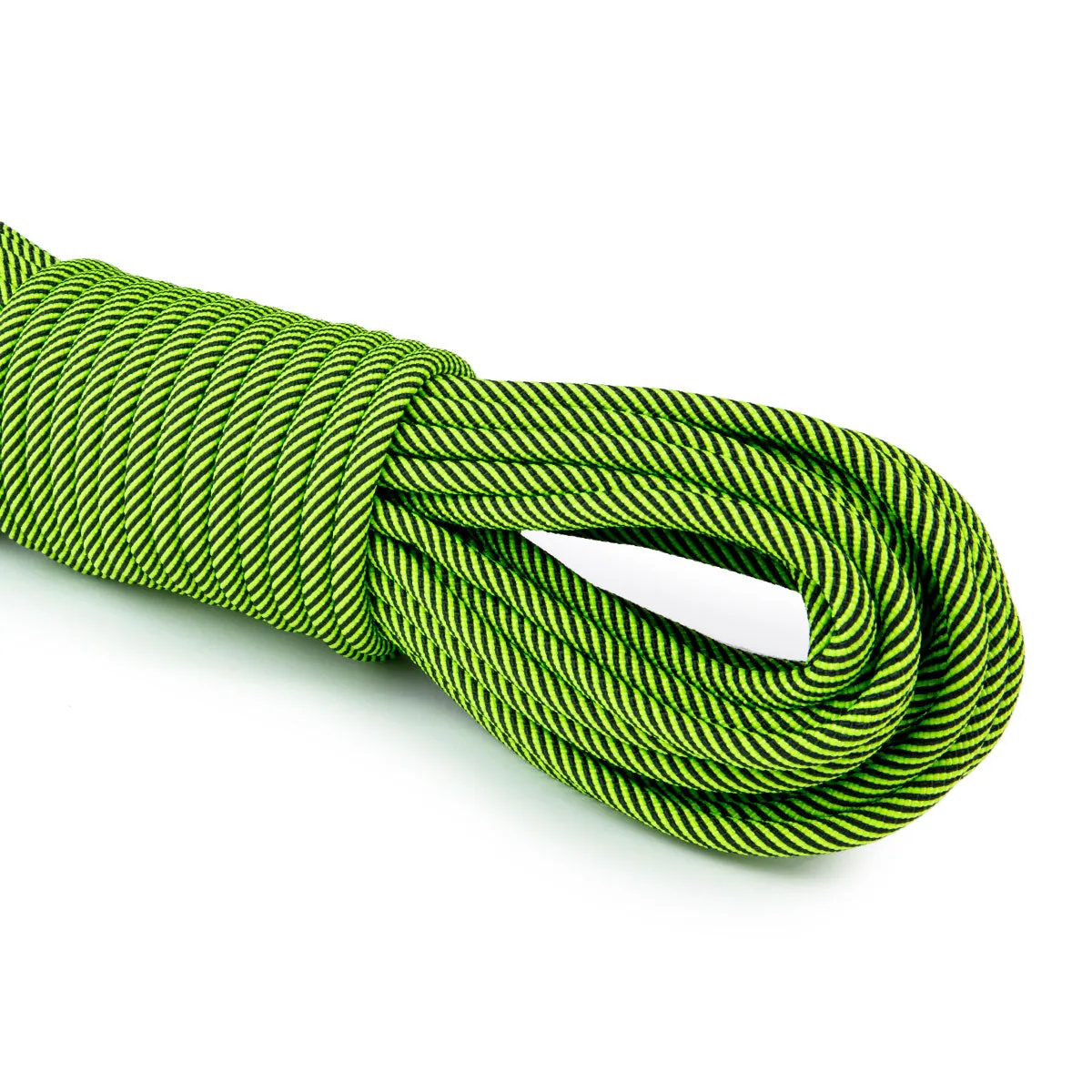 3/8 - Neon Green & Black Spirals
