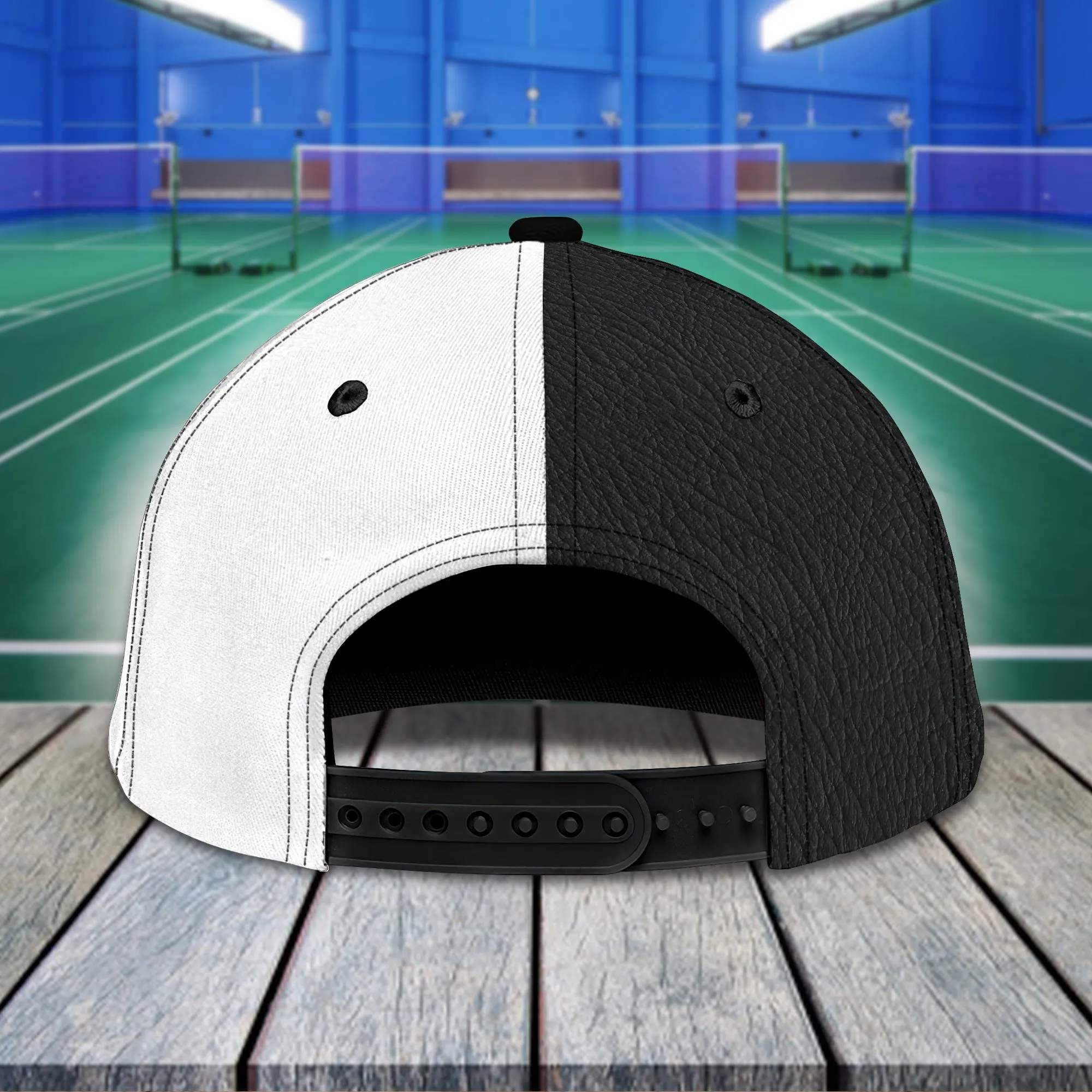 3D Classic Cap Badminton 01 Personalized Name Cap Namashops