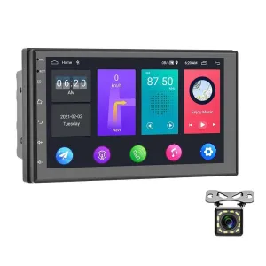 7 Inch Android Wifi Car Navigation Reversing Video Player - 2   32G Standard   12Lights Camera
