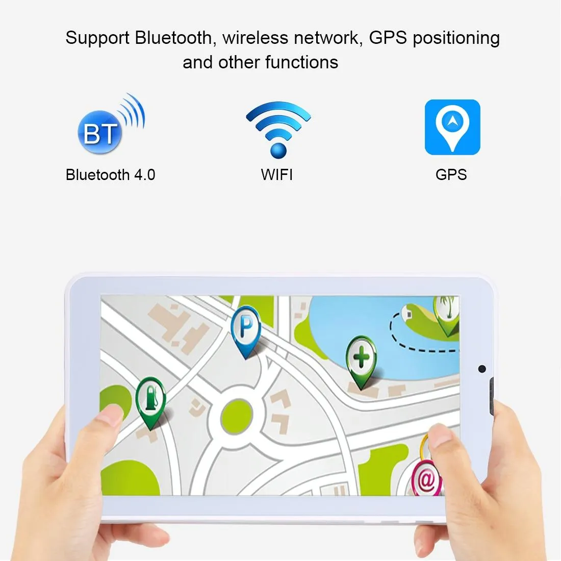 7 Inch Tablet Pc 1gb 16gb 3g Call Android 6.0 Quad Core Otg Dual Sim Gps Wifi Bluetooth
