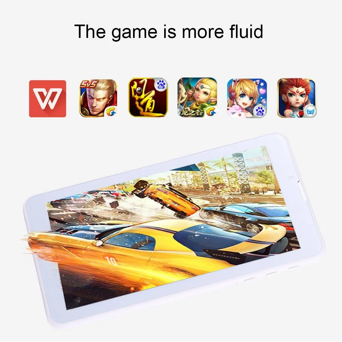 7 Inch Tablet Pc 1gb 16gb 3g Call Android 6.0 Quad Core Otg Dual Sim Gps Wifi Bluetooth