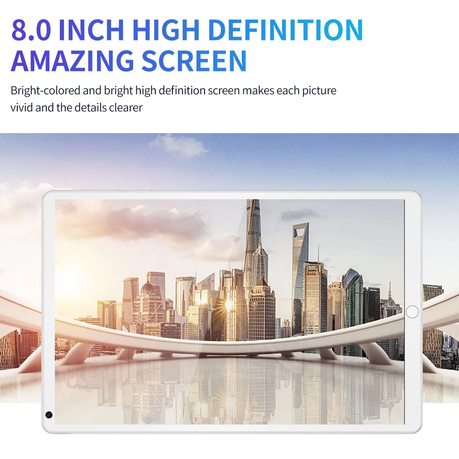8 3g Tablet Pc 1gb Ram 16gb Storage Android 5.1 Octa-core Dual Sim Wifi Bt Gps - 8 Screen Black