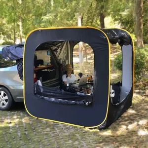 AdventuraFlex - Ultimate Portable Vehicle Car Rear Pop Up Tent