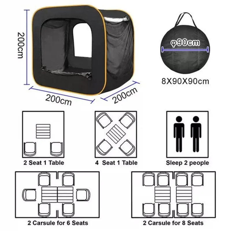 AdventuraFlex - Ultimate Portable Vehicle Car Rear Pop Up Tent