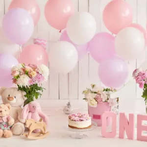 Baby shower & naming decorations