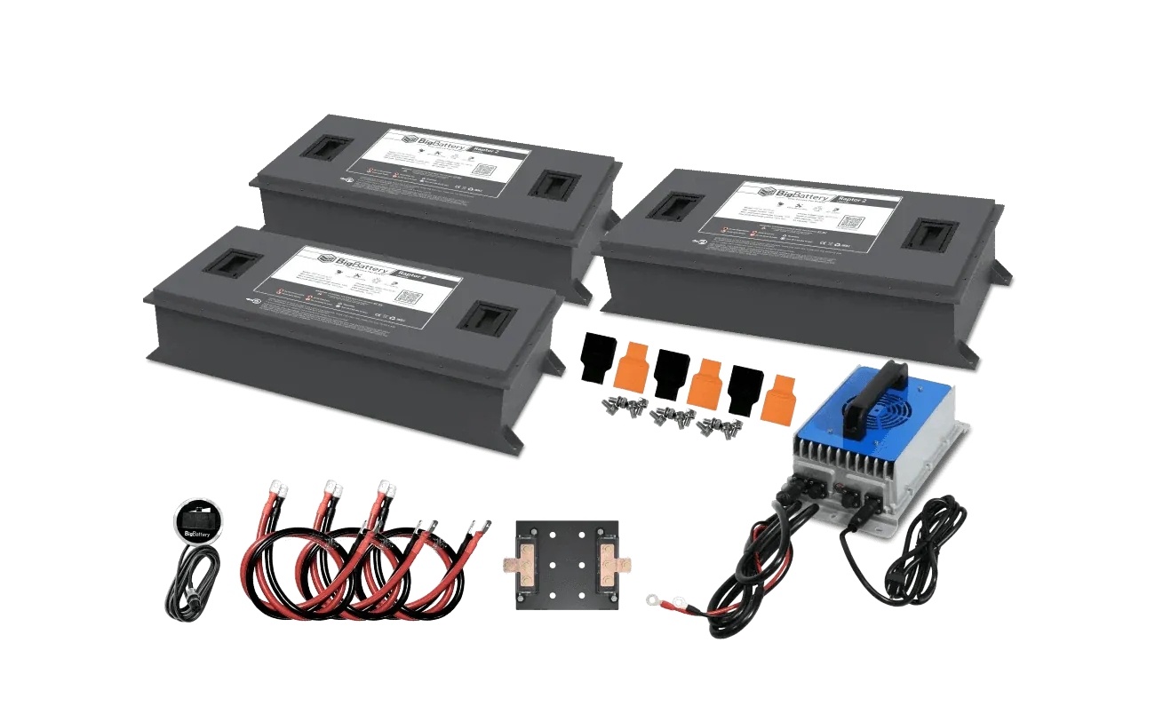 BigBattery 72V RAPTOR 2 LiFePO4 Battery | 7.68kWh | Game-Changing Power for Golf Carts