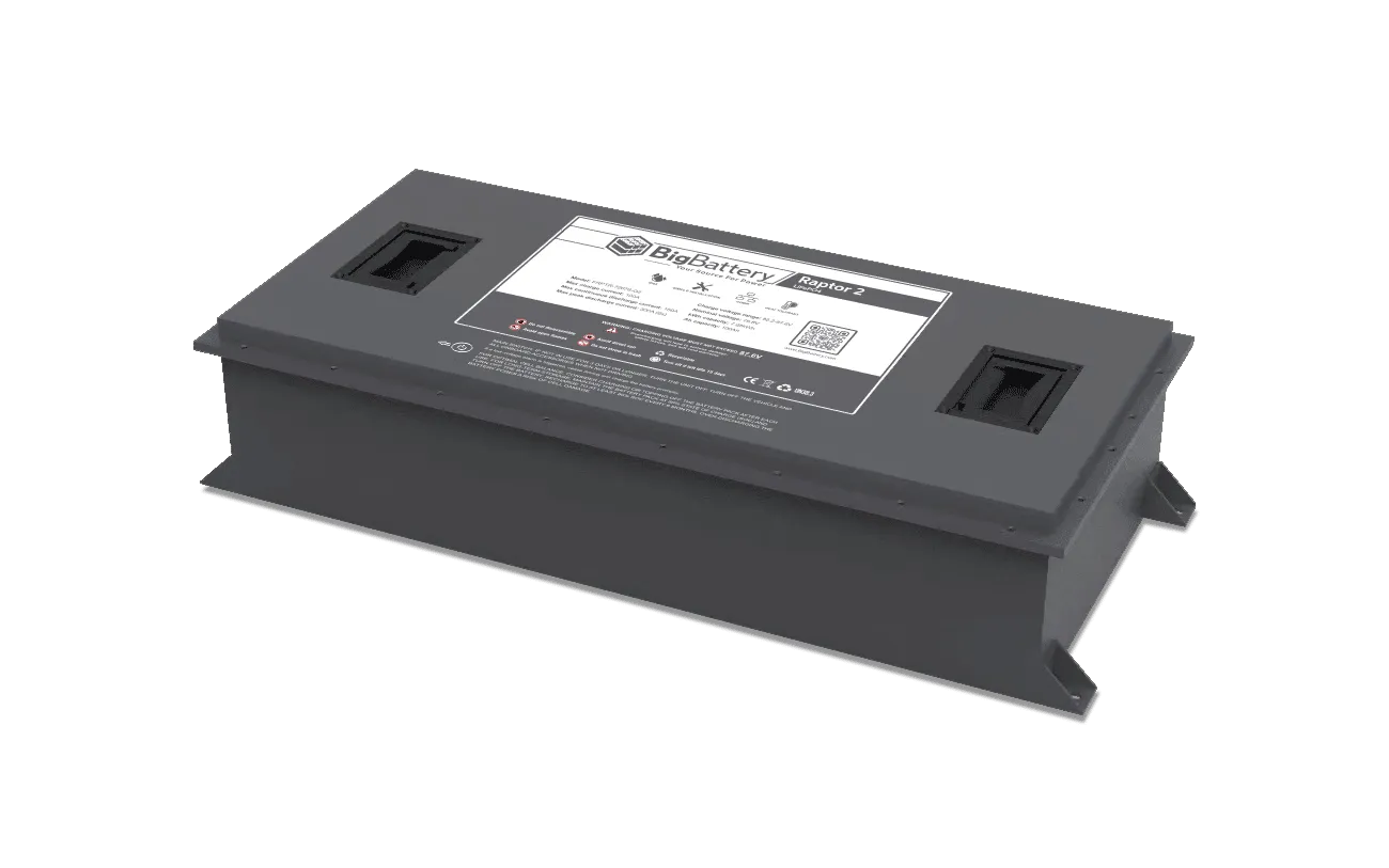 BigBattery 72V RAPTOR 2 LiFePO4 Battery | 7.68kWh | Game-Changing Power for Golf Carts