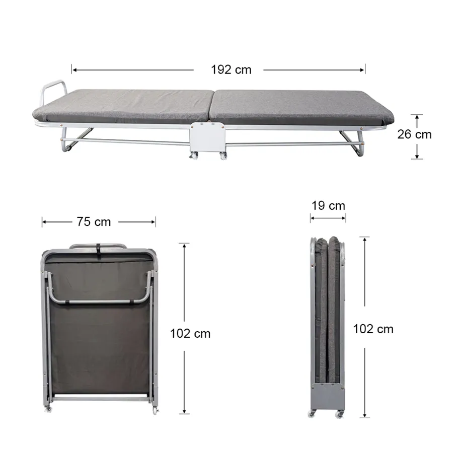 Blakely 2 Section Folding Bed