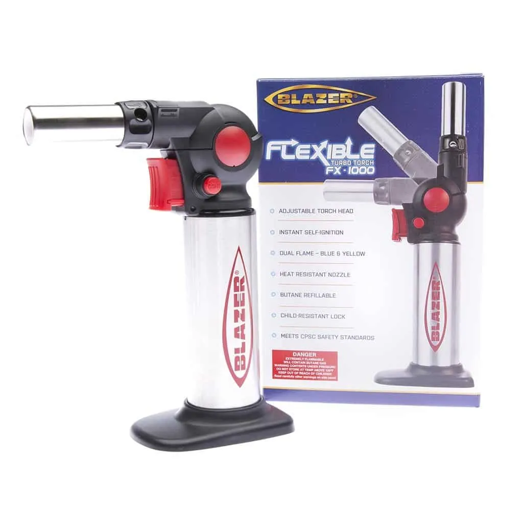 Blazer Flexible Dual Flame Turbo Torch FX-1000