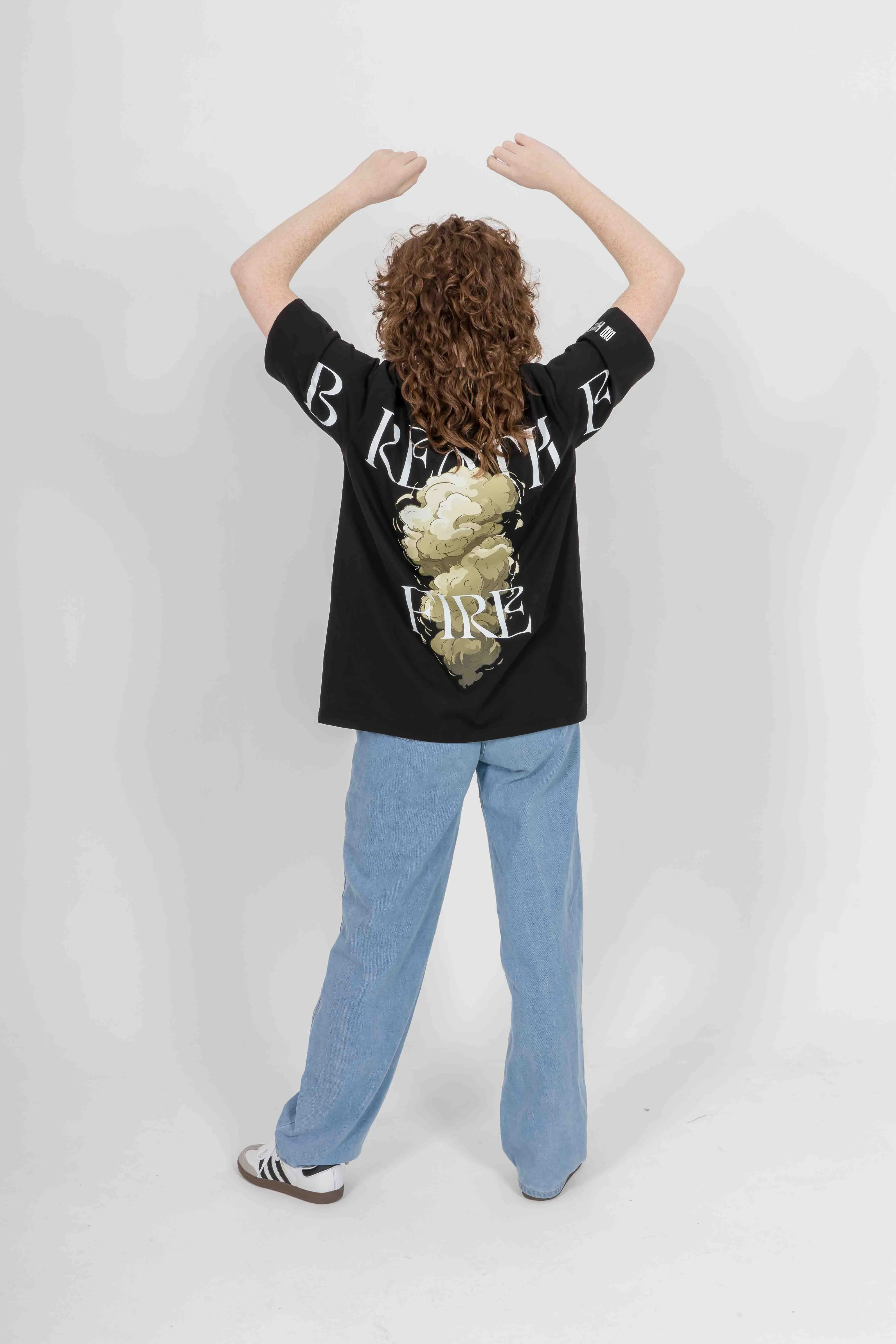 Breathe Fire Oversized T-Shirt
