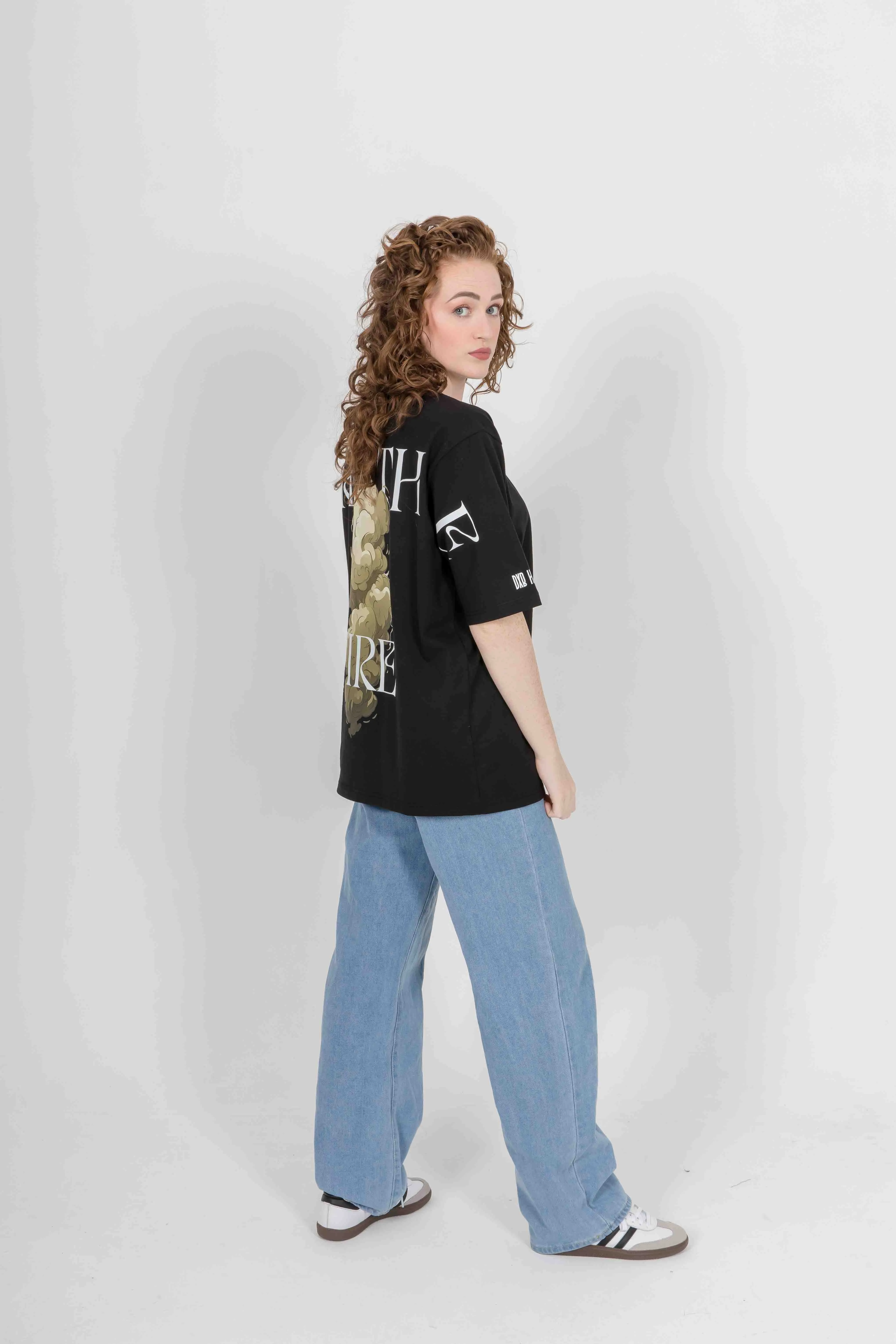 Breathe Fire Oversized T-Shirt