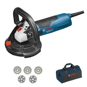 Concrete Sander Bosch GBR15 CAG 1500W   Hole saws kit
