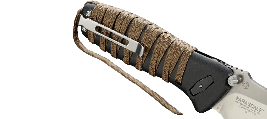 CRKT Parascale 6235 Folding Knife 3.19" D2 Steel Blade Glassed Reinforced Nylon Handles