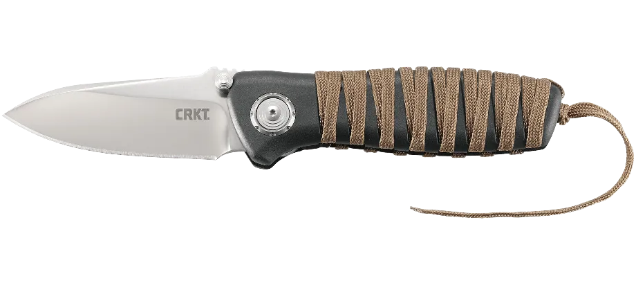 CRKT Parascale 6235 Folding Knife 3.19" D2 Steel Blade Glassed Reinforced Nylon Handles