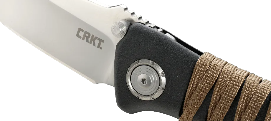CRKT Parascale 6235 Folding Knife 3.19" D2 Steel Blade Glassed Reinforced Nylon Handles