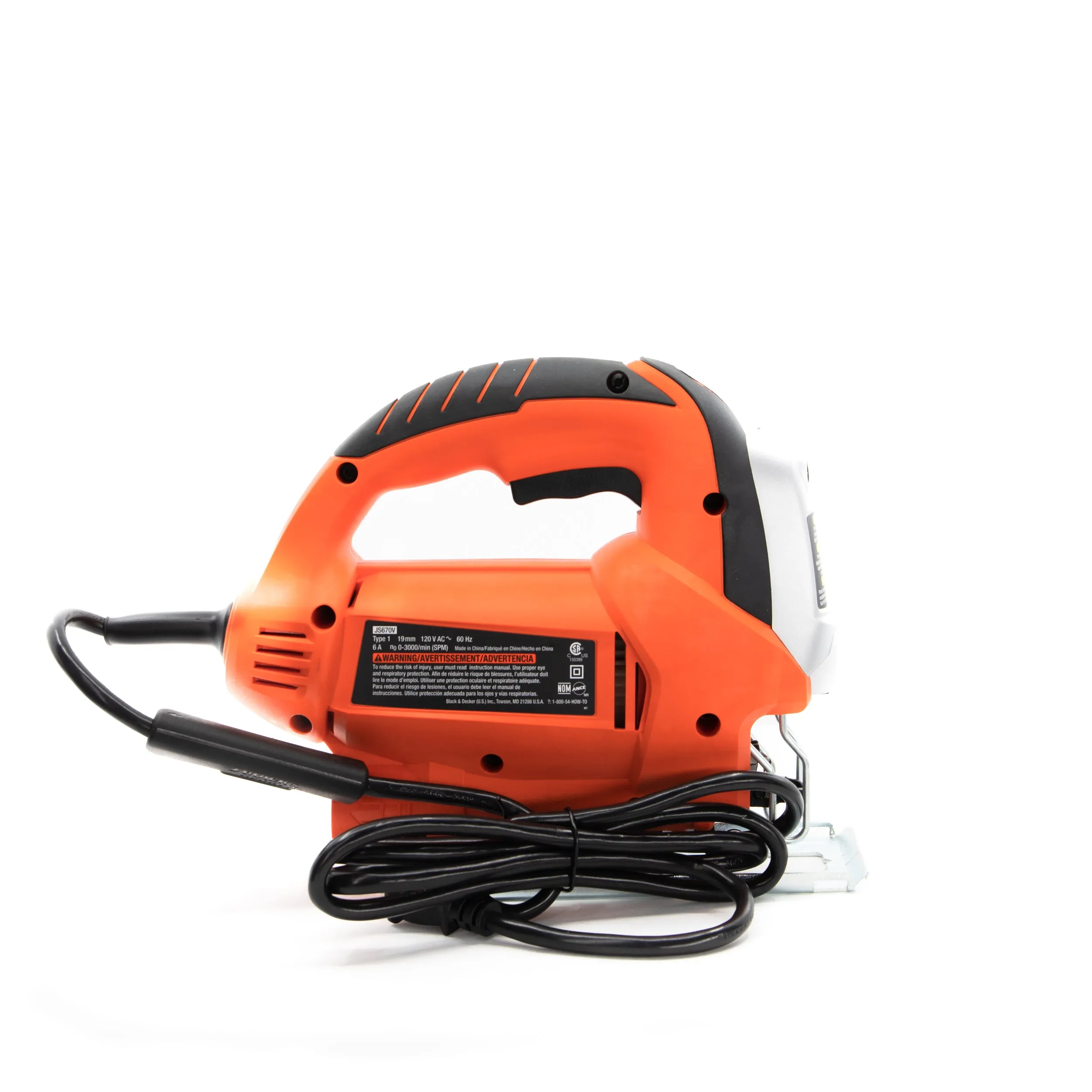 Electric Jig Saw with SMART SELECT Technology, 6 Amp