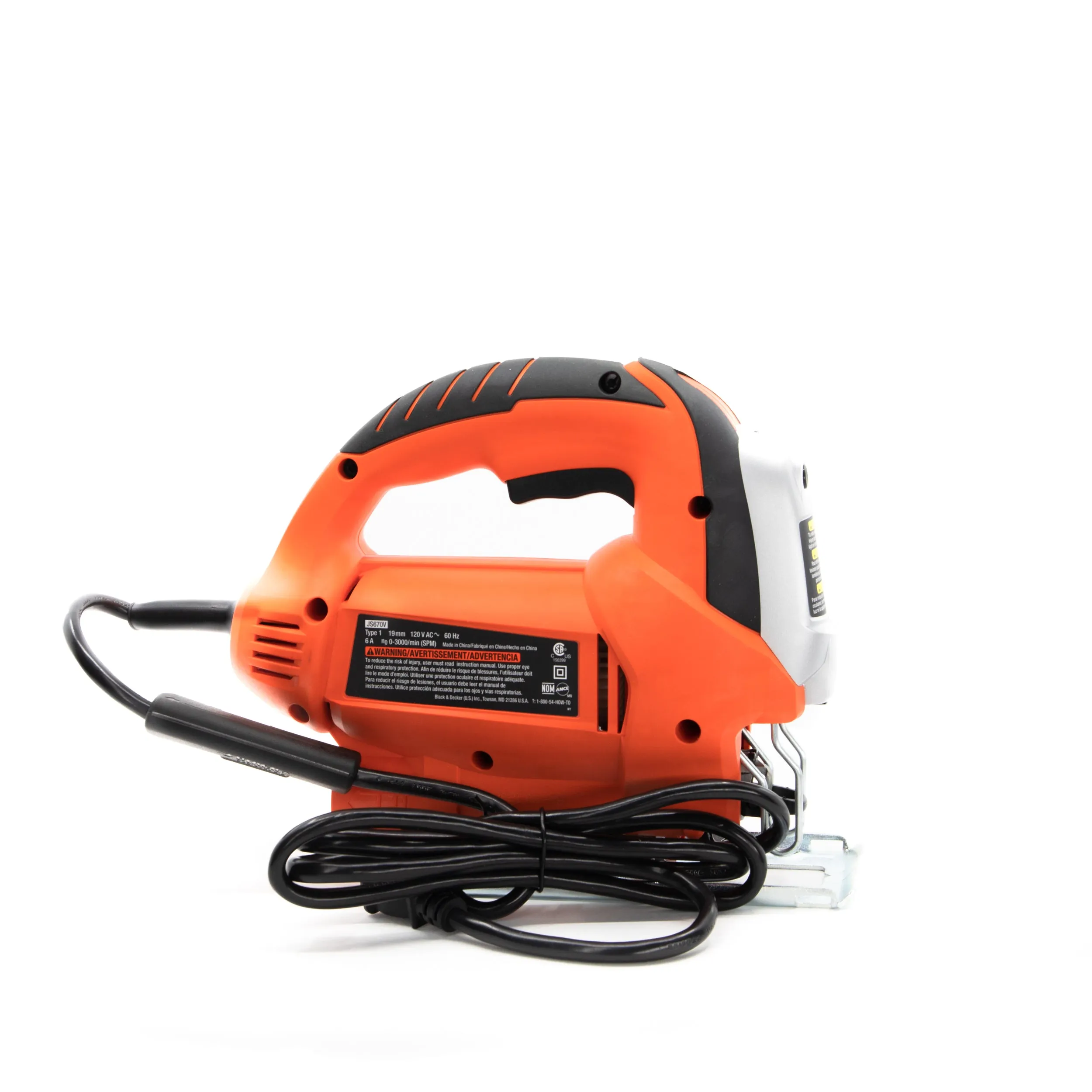 Electric Jig Saw with SMART SELECT Technology, 6 Amp