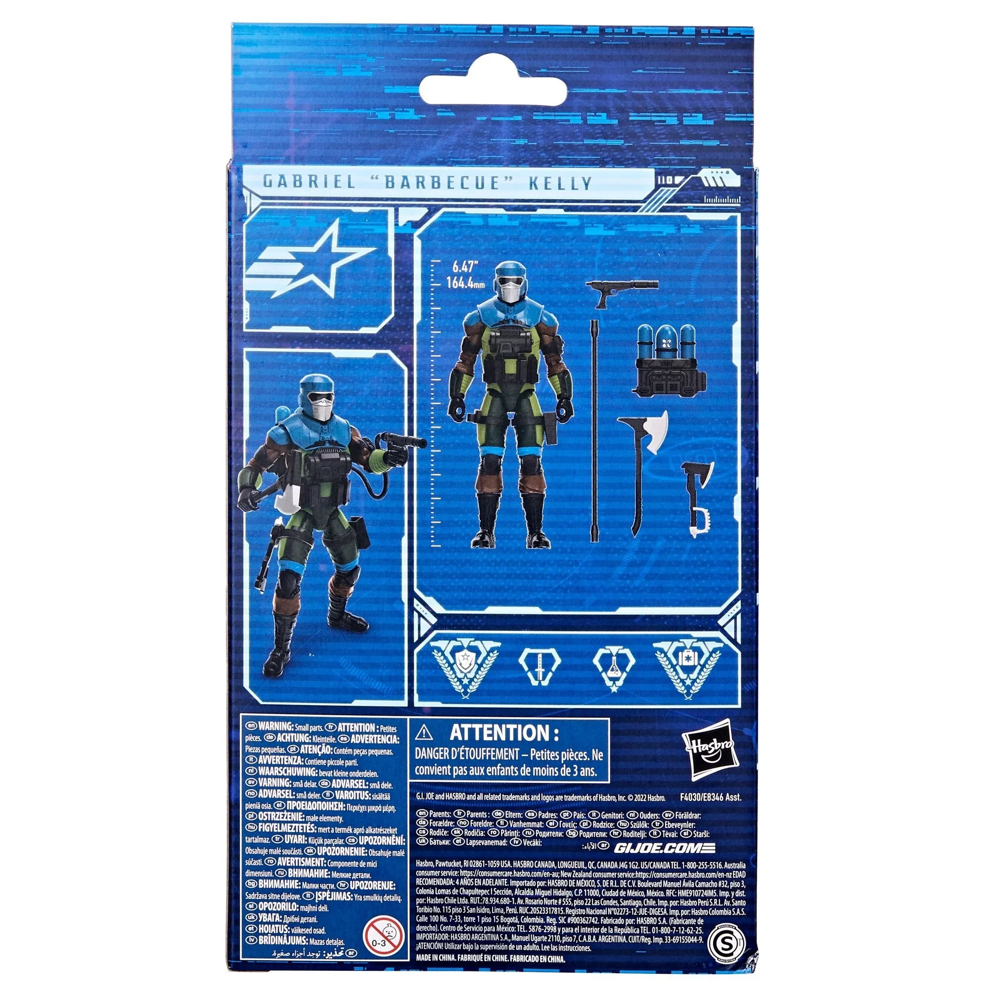 G.I. Joe Classified Series Mad Marauders Gabriel “Barbecue” Kelly