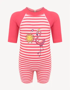 Infant Flamingo UV Suit