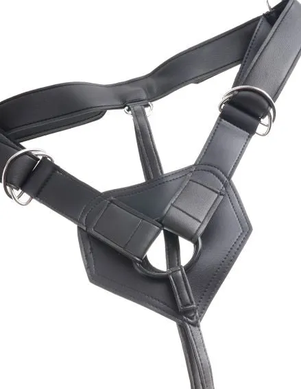 King Cock Strap On Harness With 7in Cock Tan