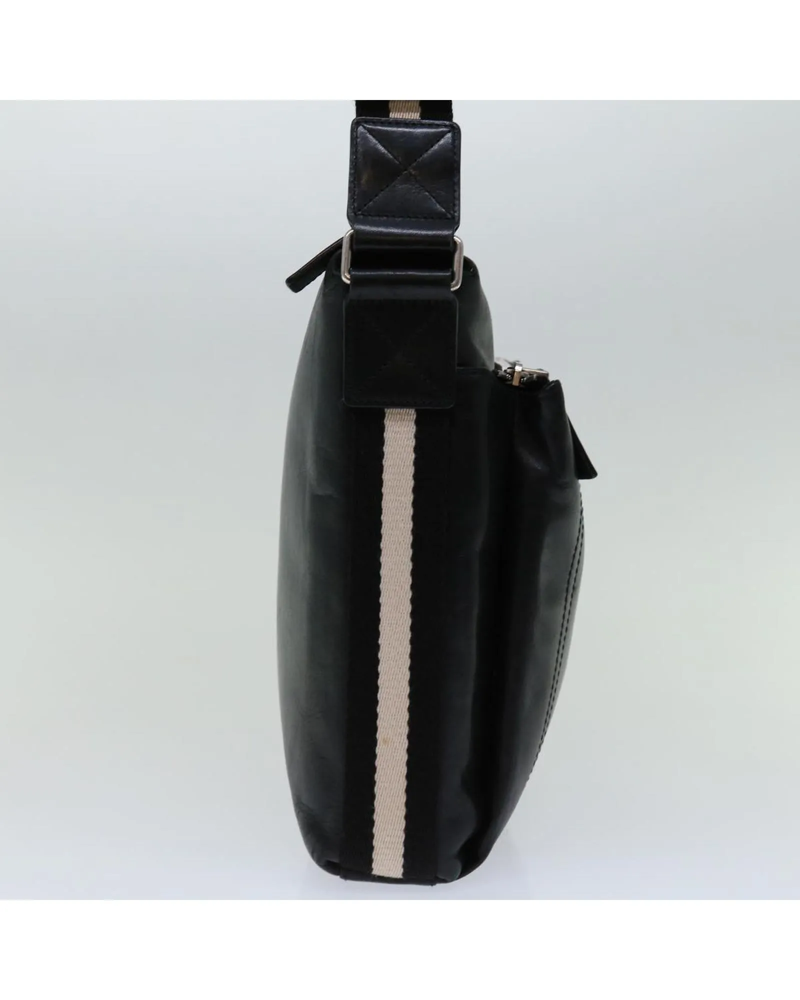 Leather Shoulder Bag with Adjustable Strap