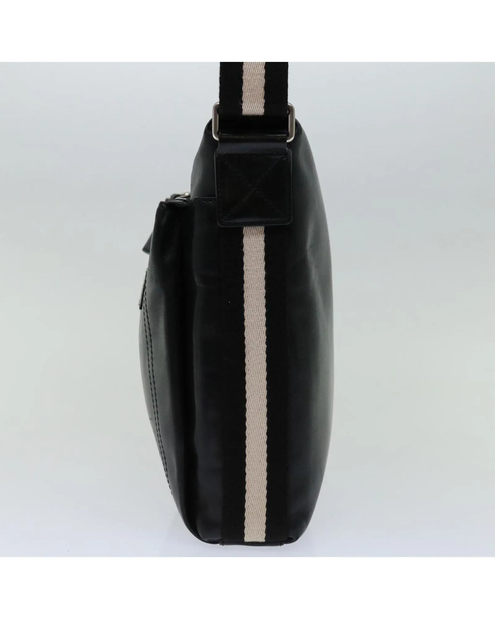 Leather Shoulder Bag with Adjustable Strap