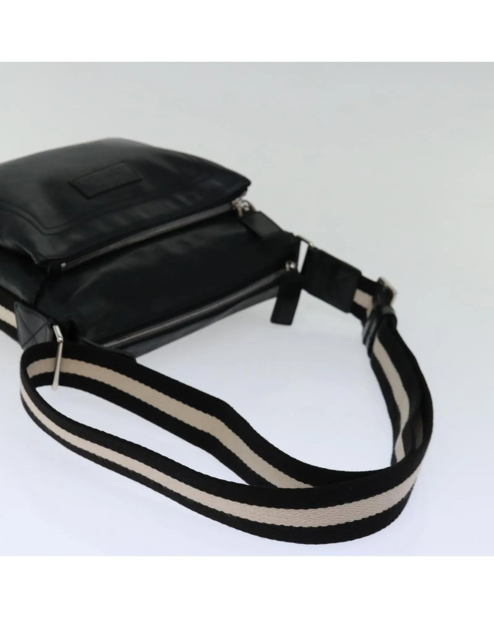 Leather Shoulder Bag with Adjustable Strap
