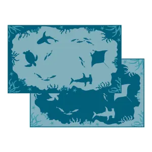 Outdoor Mat - Coral Reef