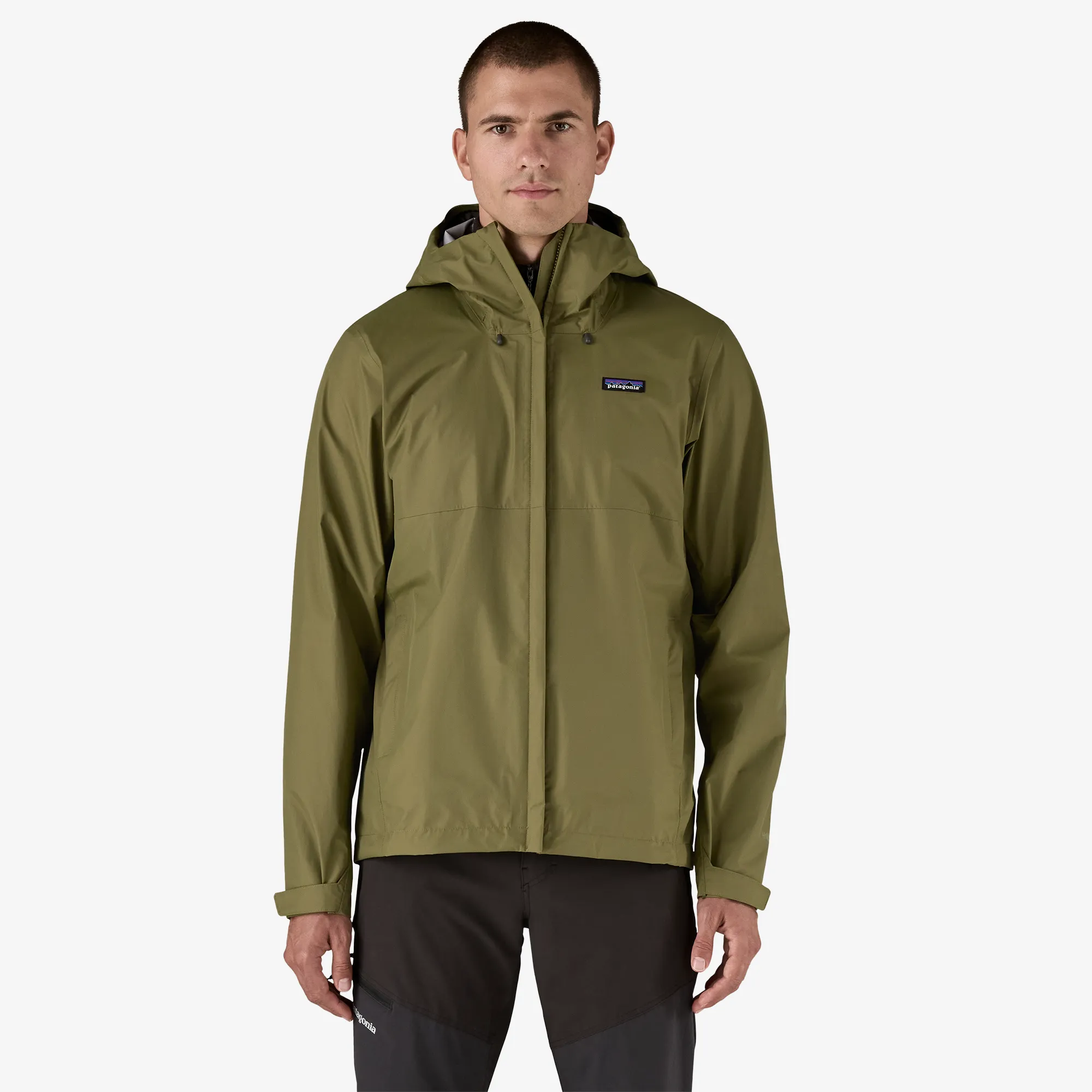 PATAGONIA M'S TORRENTSHELL 3L RAIN JACKET - TENT GREEN