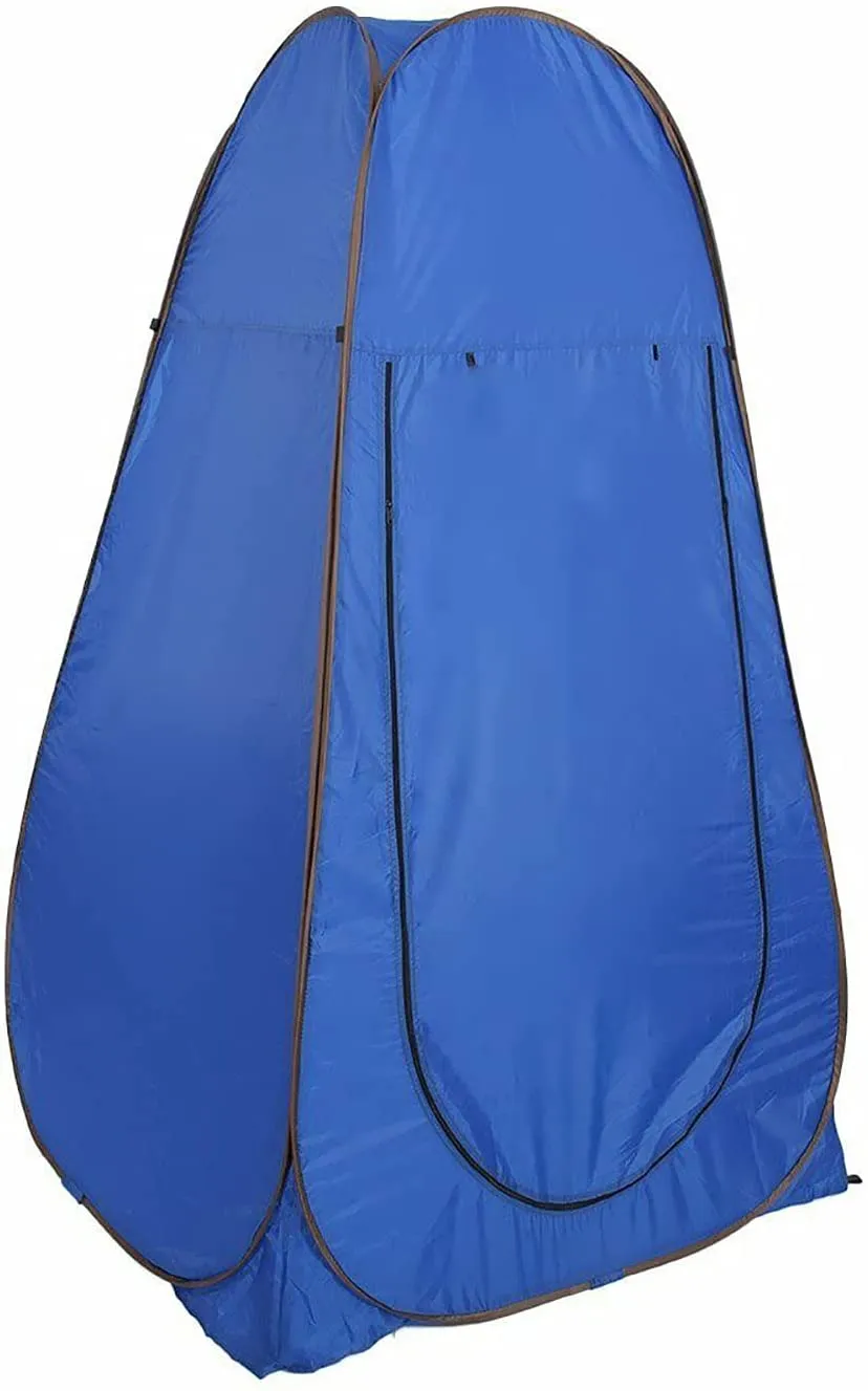 Portable Camping Shower/Toilet Tent Blue