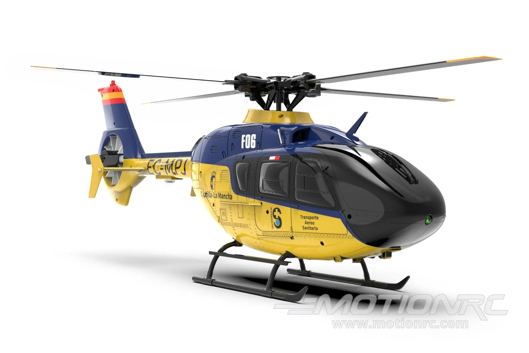 RotorScale EC-135 180 Size Gyro Stabilized Helicopter - RTF - (OPEN BOX)