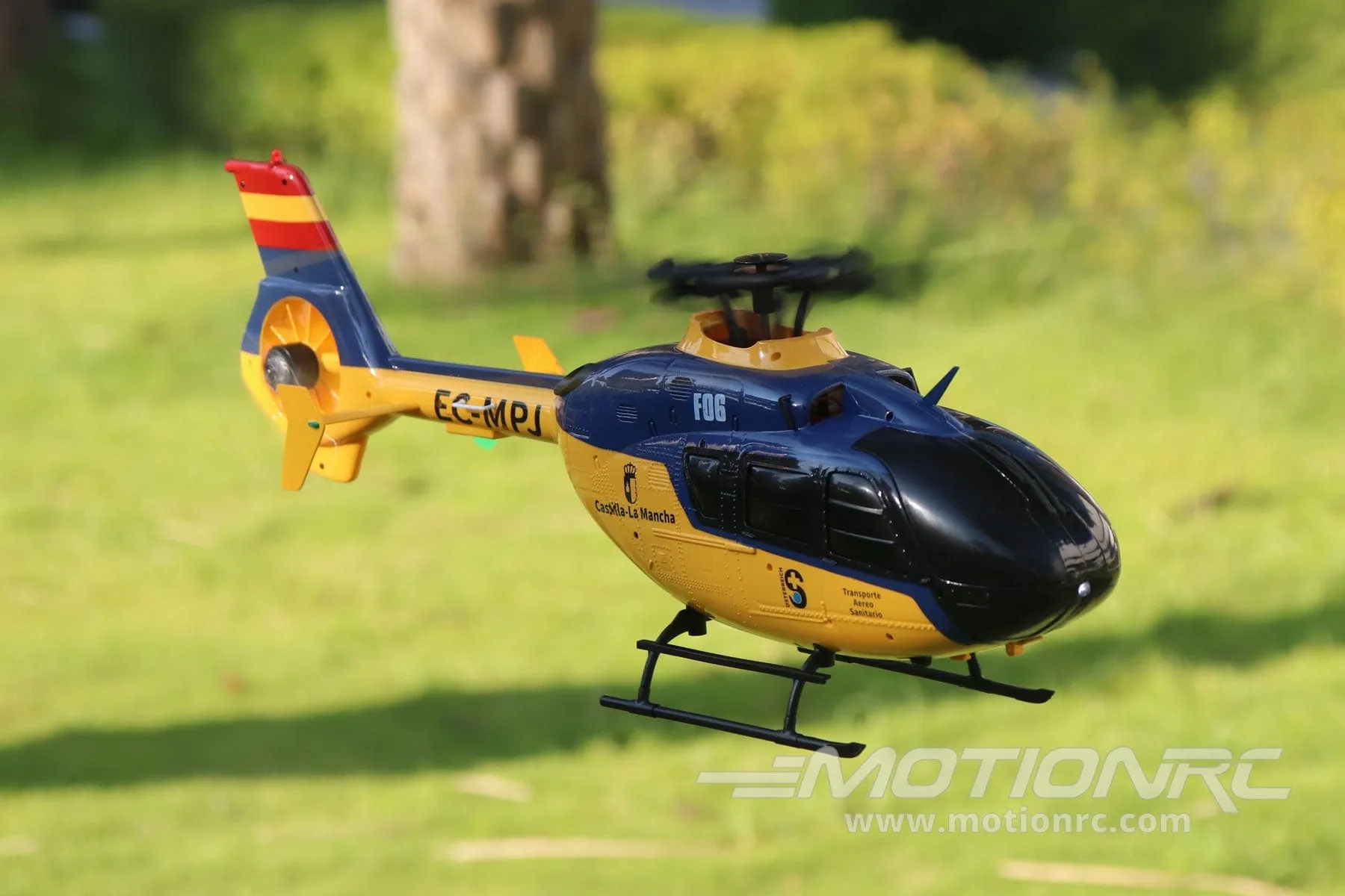 RotorScale EC-135 180 Size Gyro Stabilized Helicopter - RTF - (OPEN BOX)