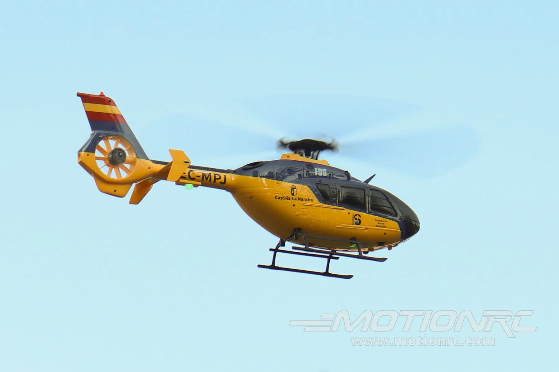 RotorScale EC-135 180 Size Gyro Stabilized Helicopter - RTF - (OPEN BOX)