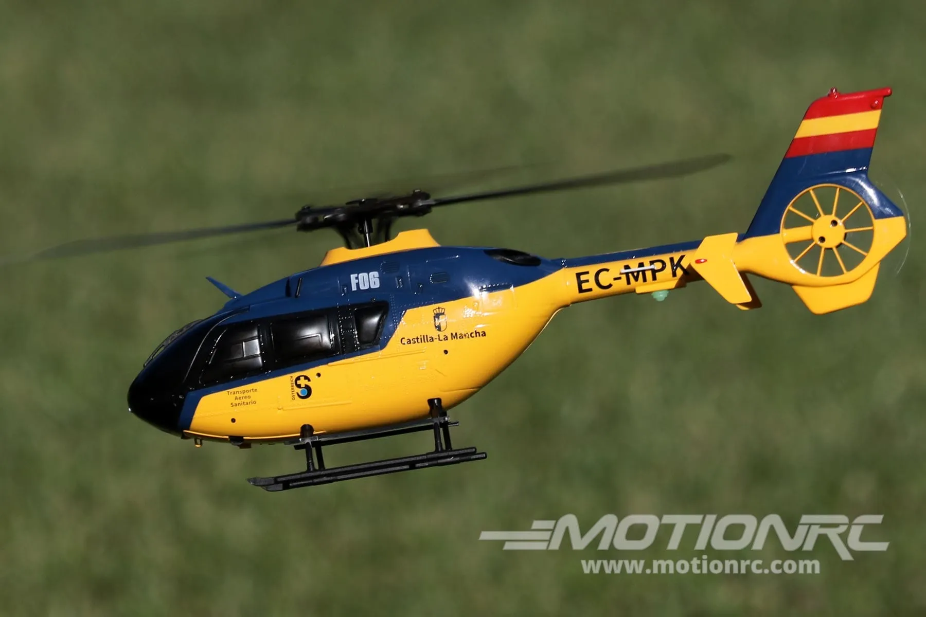 RotorScale EC-135 180 Size Gyro Stabilized Helicopter - RTF - (OPEN BOX)