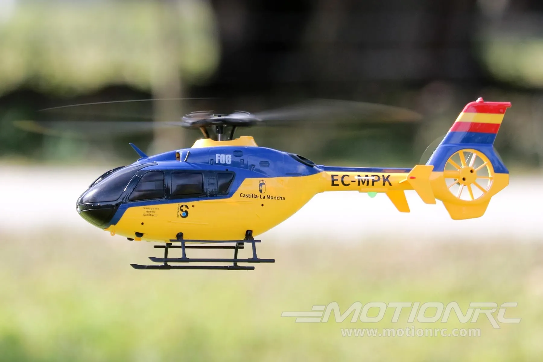 RotorScale EC-135 180 Size Gyro Stabilized Helicopter - RTF - (OPEN BOX)