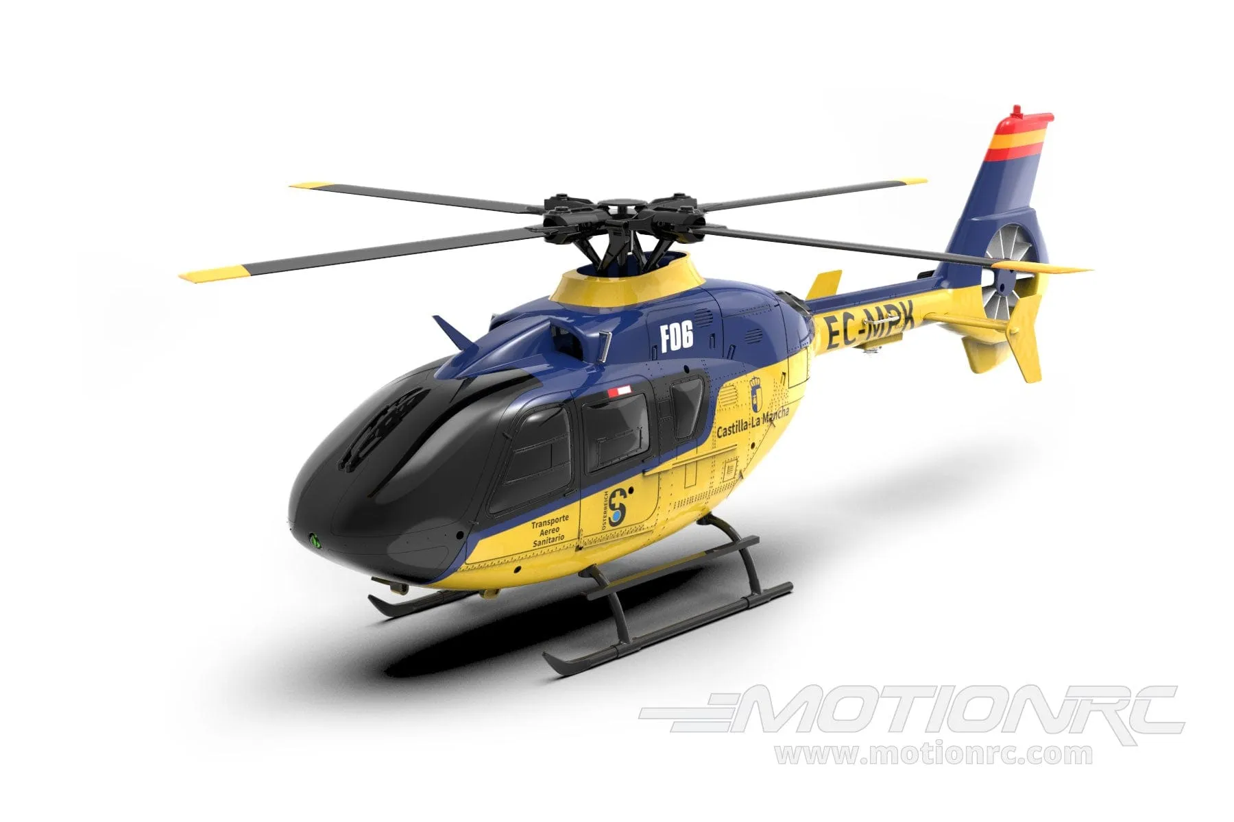 RotorScale EC-135 180 Size Gyro Stabilized Helicopter - RTF