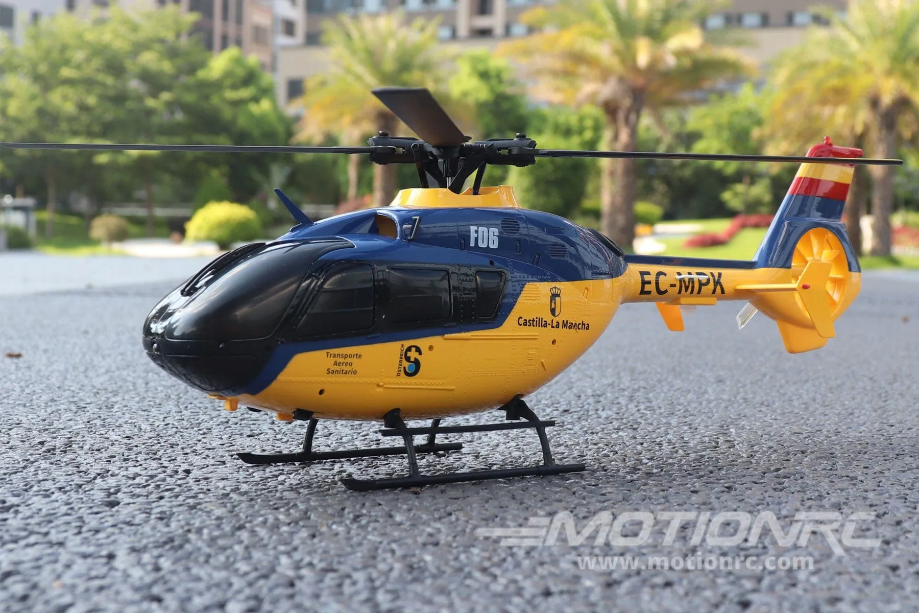 RotorScale EC-135 180 Size Gyro Stabilized Helicopter - RTF
