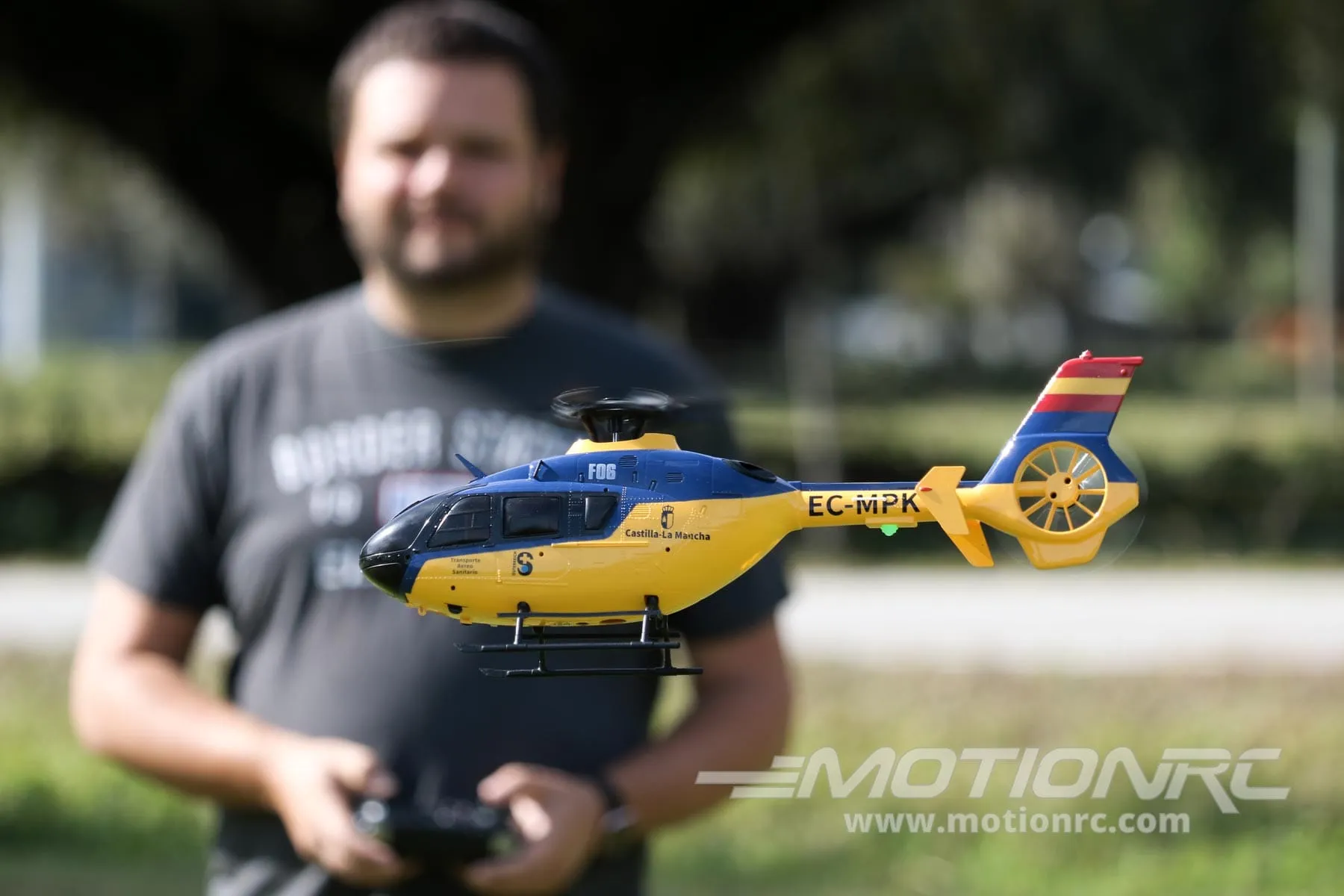 RotorScale EC-135 180 Size Gyro Stabilized Helicopter - RTF