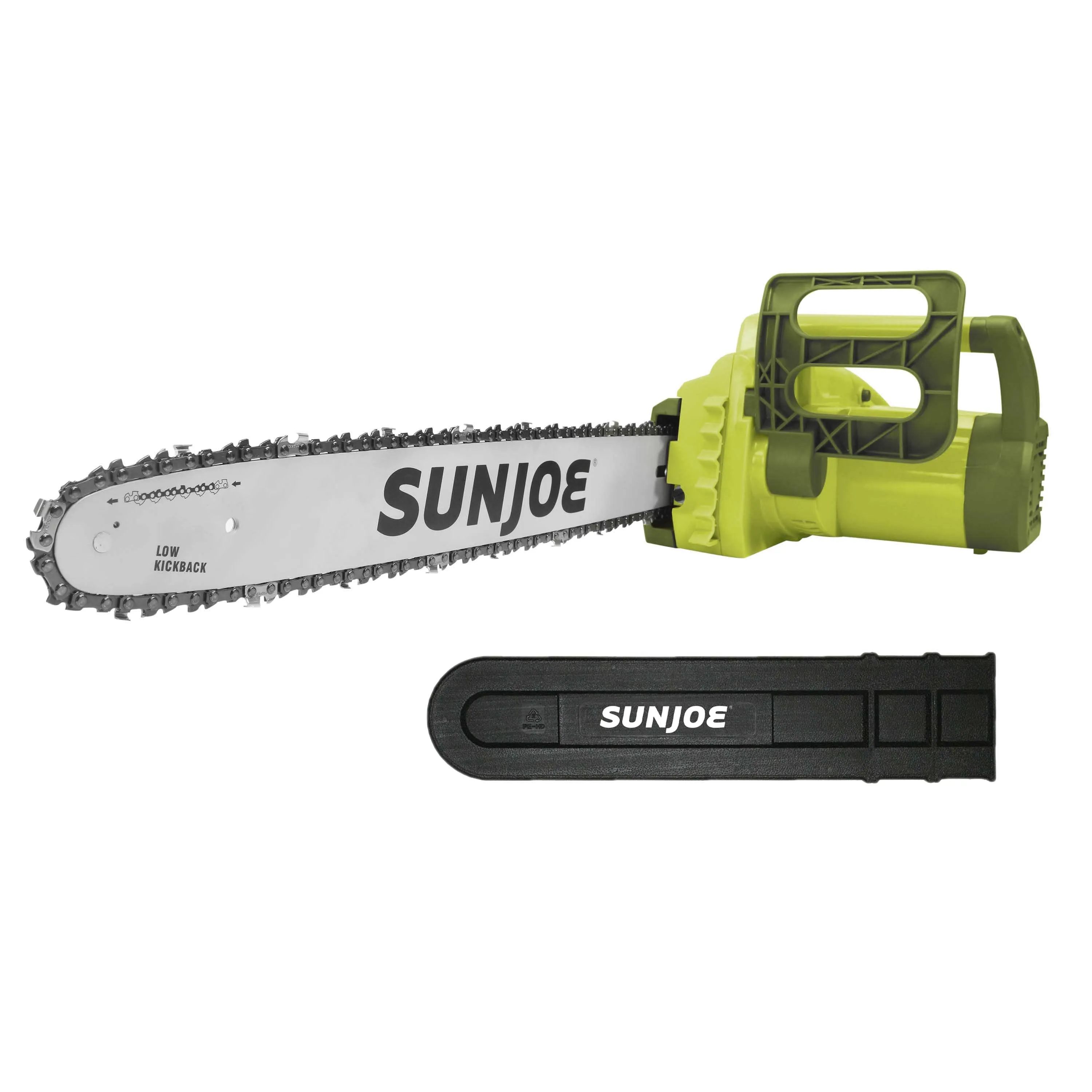Sun Joe SWJ701E Electric Chain Saw | 18-inch | 14-Amp | 17.5-inch Cutting Thickness Max