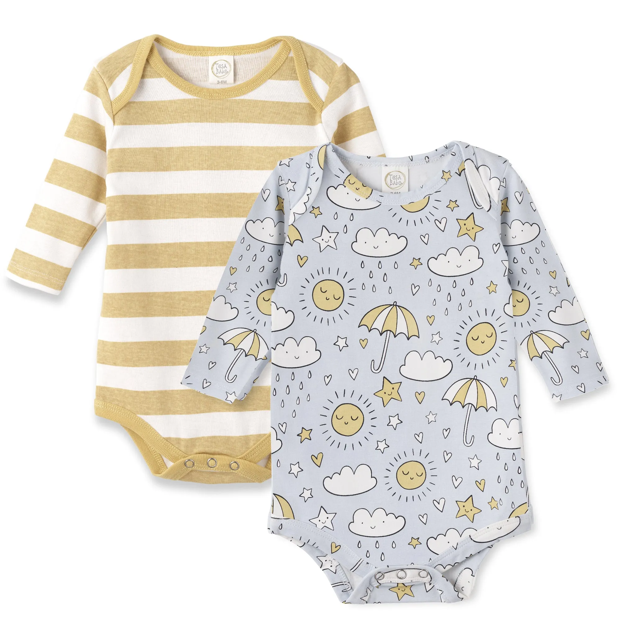 Sunny Splash Set Of 2 Bodysuits