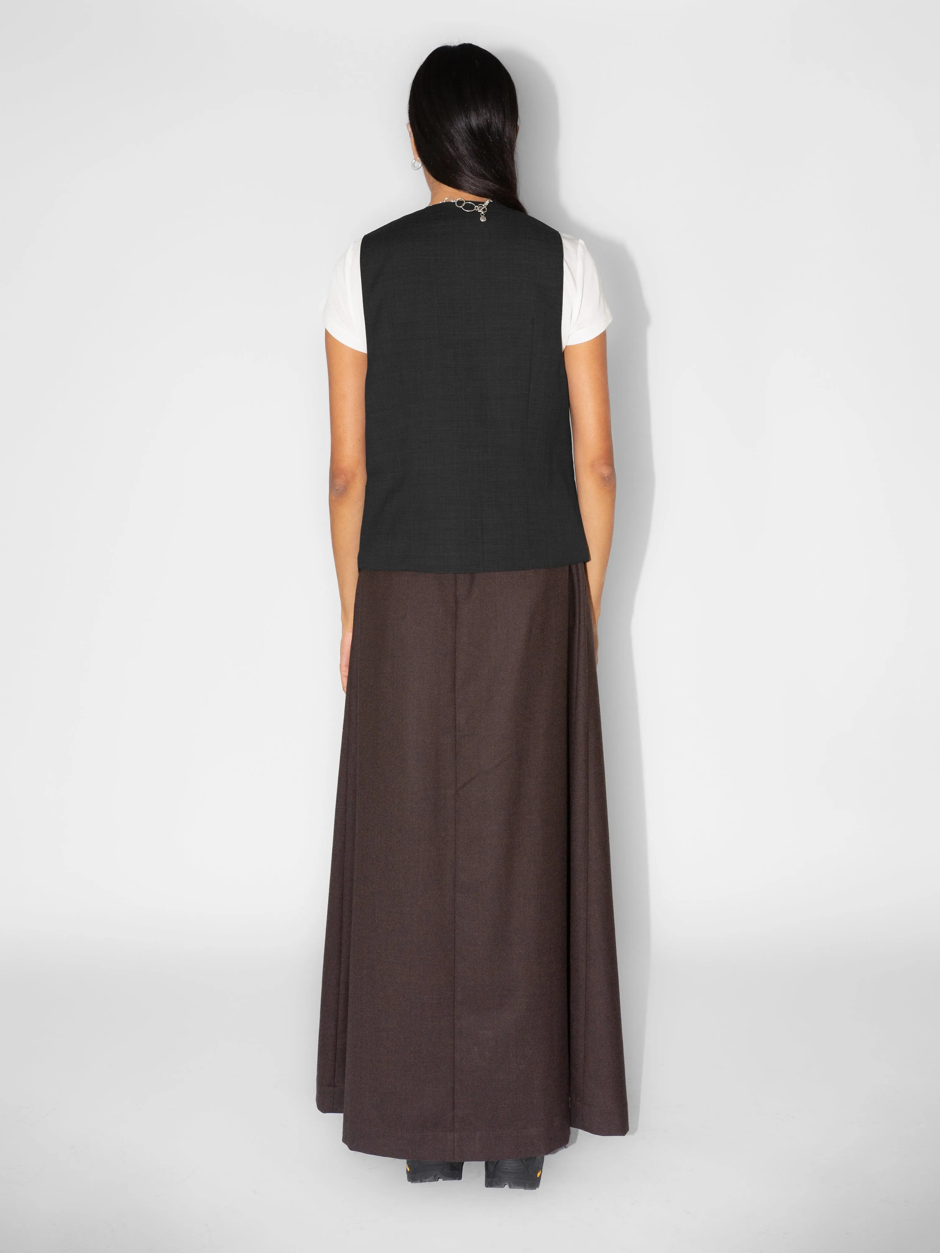 The Lair Apparel Otis Waistcoat Black