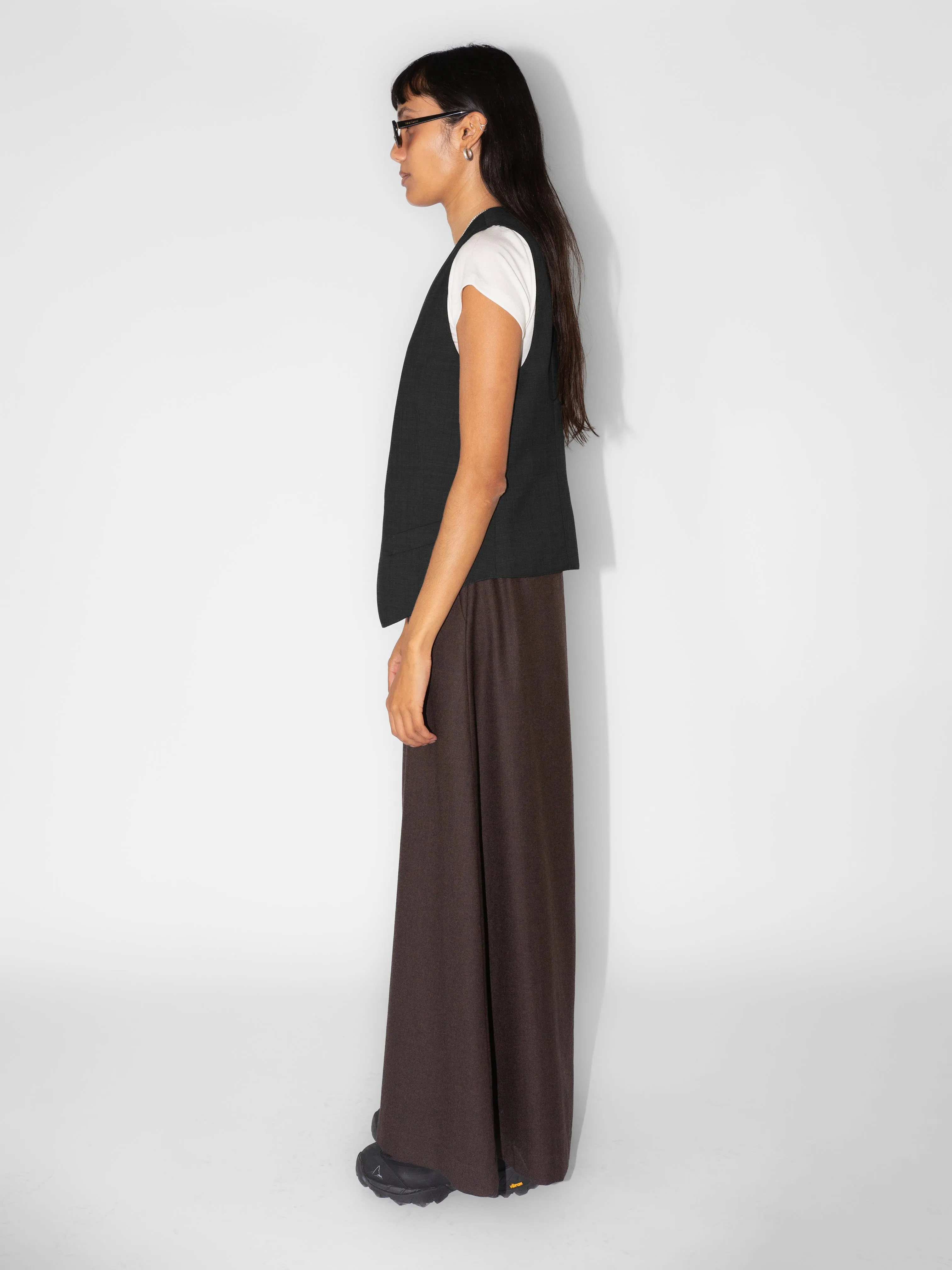 The Lair Apparel Otis Waistcoat Black