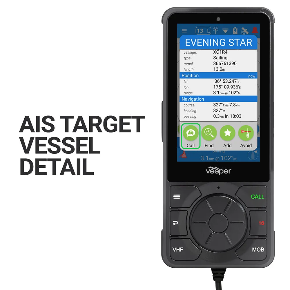 Vesper Cortex V1 Advanced Multi-Station VHF   AIS  Monitor [010-02814-20]