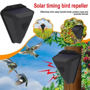 Waterproof Solar Outdoor Bird Repeller50% OFF